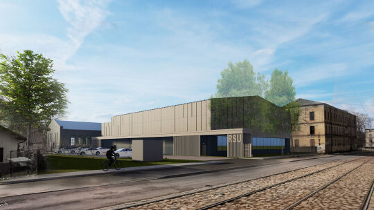 Esam uzsākuši RSU sporta bāzes pārbūvi